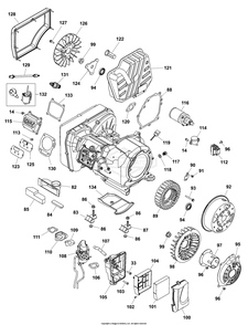 Main Unit P3 Engine Diagram and Parts List for 030806-00  Briggs and Stratton Generator